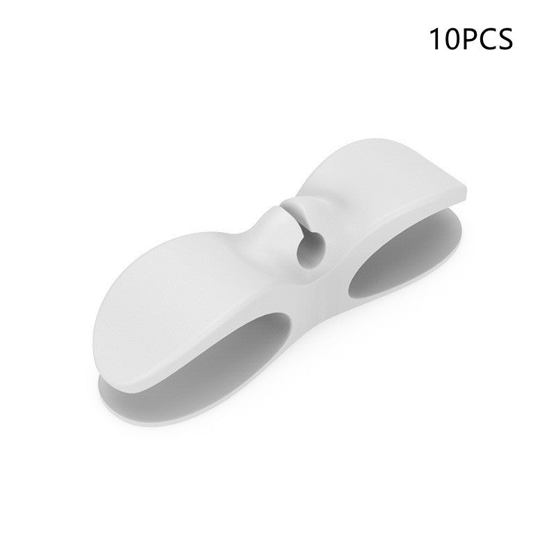 Adhesive Cable Organizer Clip – Durable Cord Winder for Home & Kitchen anassiri.com