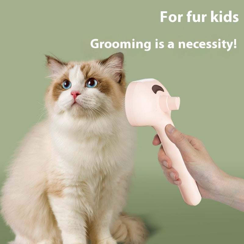 🐾 Anti-Shedding Spray Detangling Brush for Dogs & Cats anassiri.com