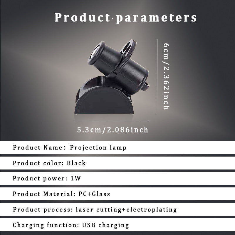 Star Starry Sky Projection Light USB Charging anassiri.com