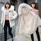 Plush Thick Coat Student Parker Down -   - anassiri.com