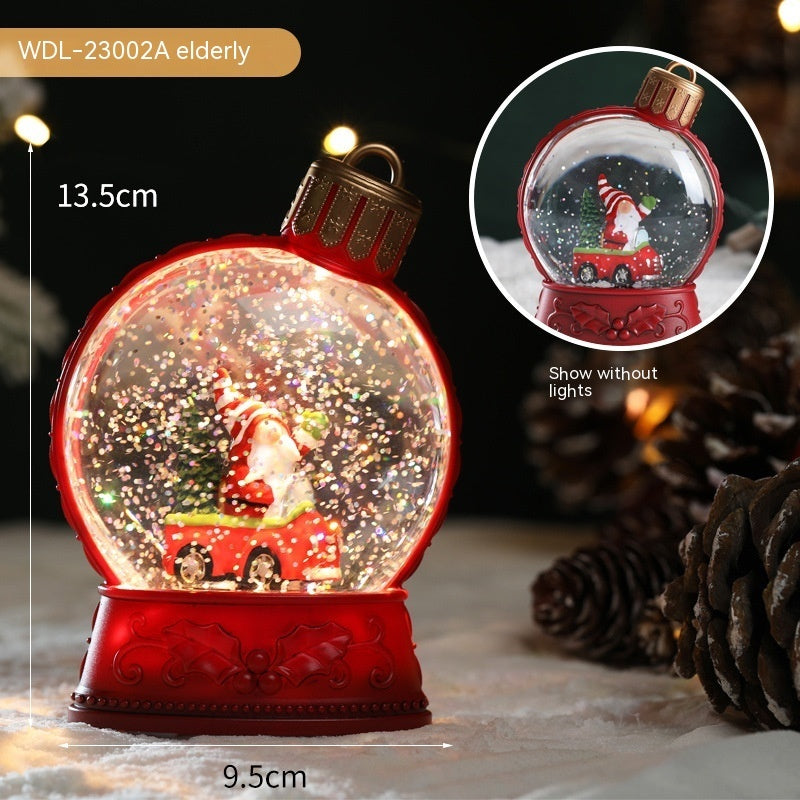 Christmas Holiday Decorations Luminous Simulation Flat Light LED Decoration Scene Layout Flame Light Home Decor anassiri.com