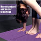 Non Slip TPE Yoga Mat Position Line Beginner 