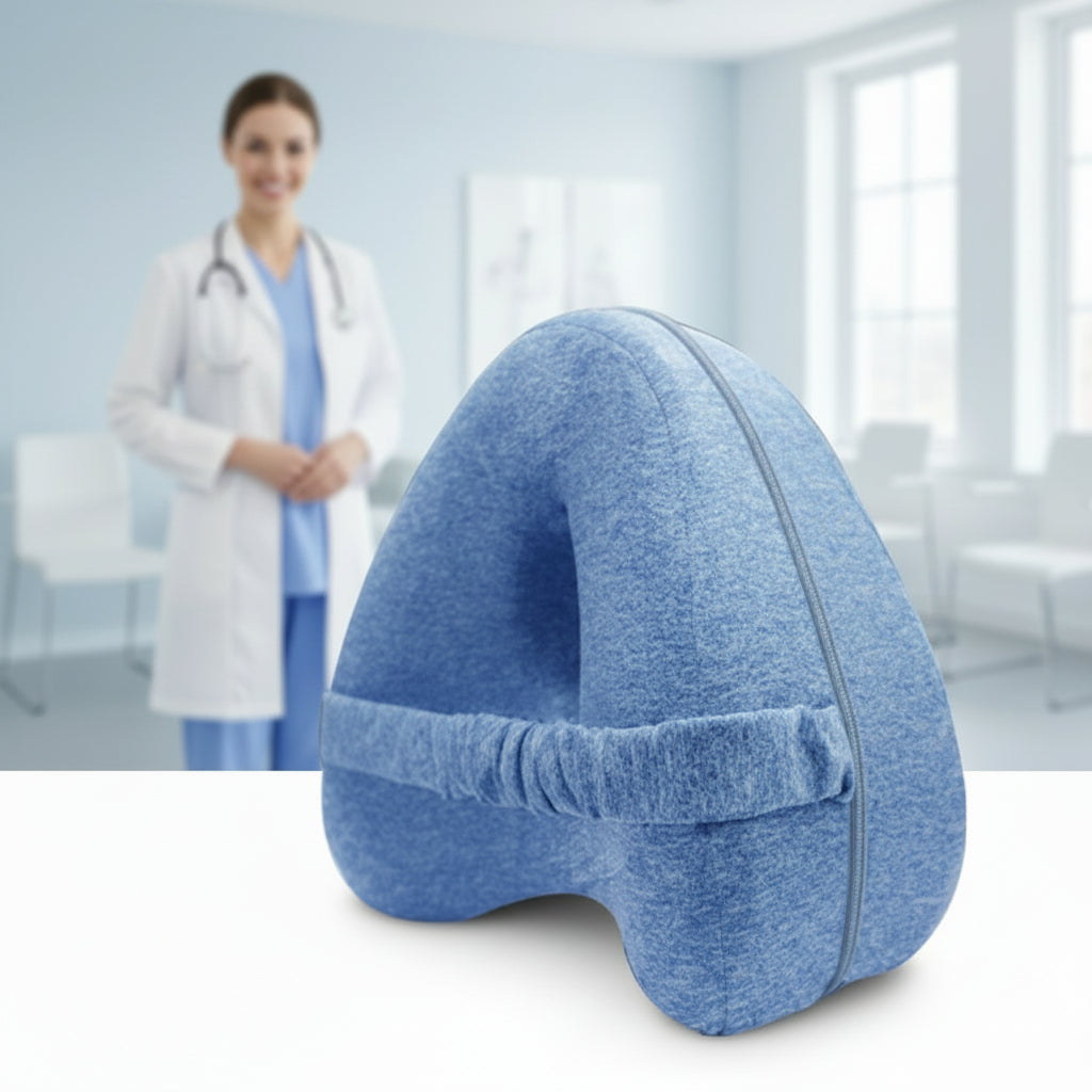 Love Heart-shaped Memory Foam Leg Pillow anassiri.com