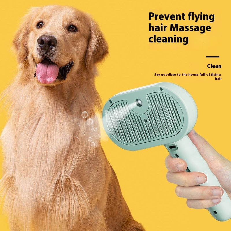 🐾 Anti-Shedding Spray Detangling Brush for Dogs & Cats anassiri.com