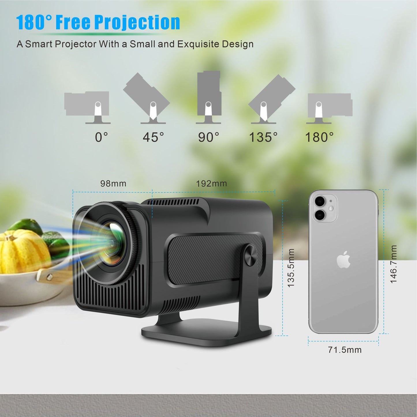 HY320 Android Smart Projector 1080p anassiri.com