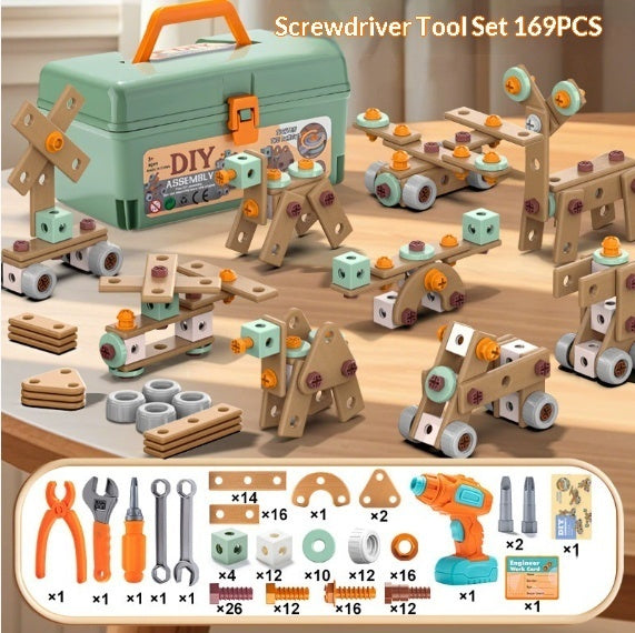 Children's Screw Toy Assembly And Disassembly Educational Concentration Boy anassiri.com