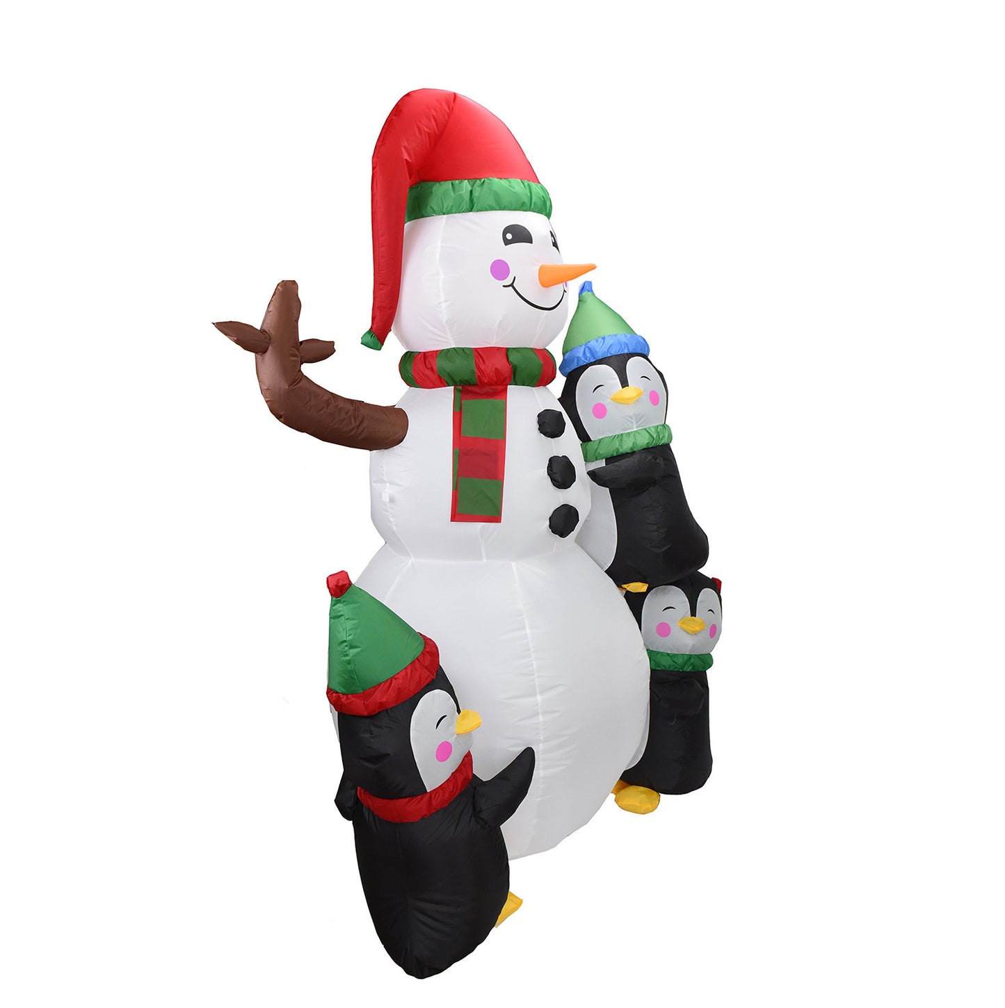 Inflatable Christmas Snowman LED Luminous Ornaments Holiday Decorations anassiri.com