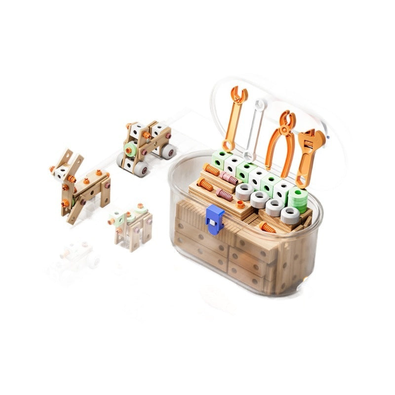 Children's Screw Toy Assembly And Disassembly Educational Concentration Boy anassiri.com