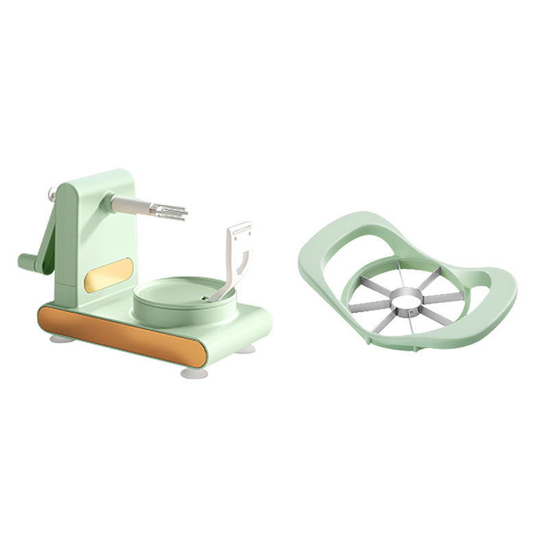 Professional and concise title: Hand-Cranked Multifunctional Peeler & Slicer for Kitchen anassiri.com