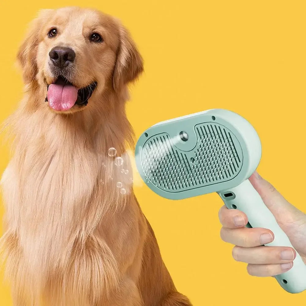 🐾 Anti-Shedding Spray Detangling Brush for Dogs & Cats anassiri.com