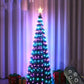 New LED Christmas Tree Lights Multi-function Point-and-control Holiday Decorations
