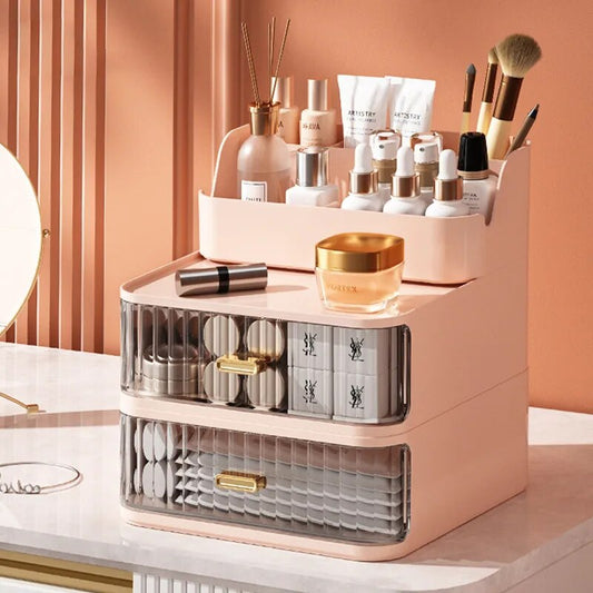 Luxury Makeup Organizer Cosmetic Storage -   - anassiri.com anassiri.com