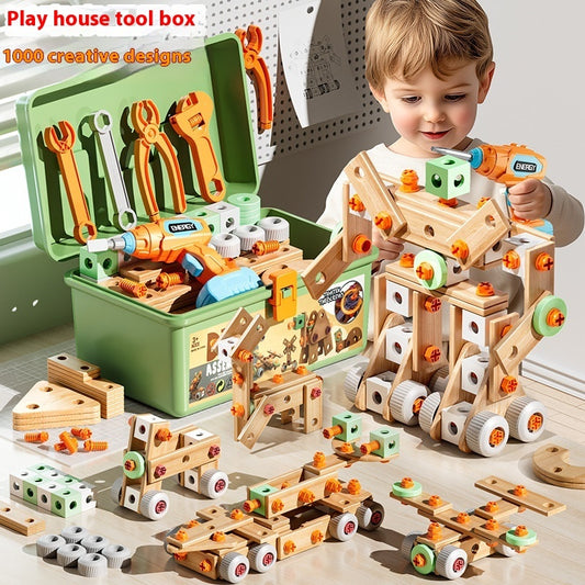 Children's Screw Toy Assembly And Disassembly Educational Concentration Boy anassiri.com