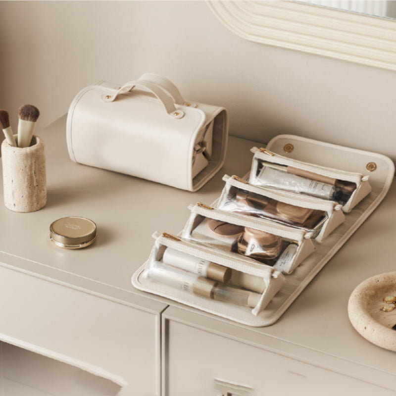 Portable Large Capacity Folding Cosmetic Bag anassiri.com