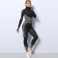 Yoga sets female sport gym suit