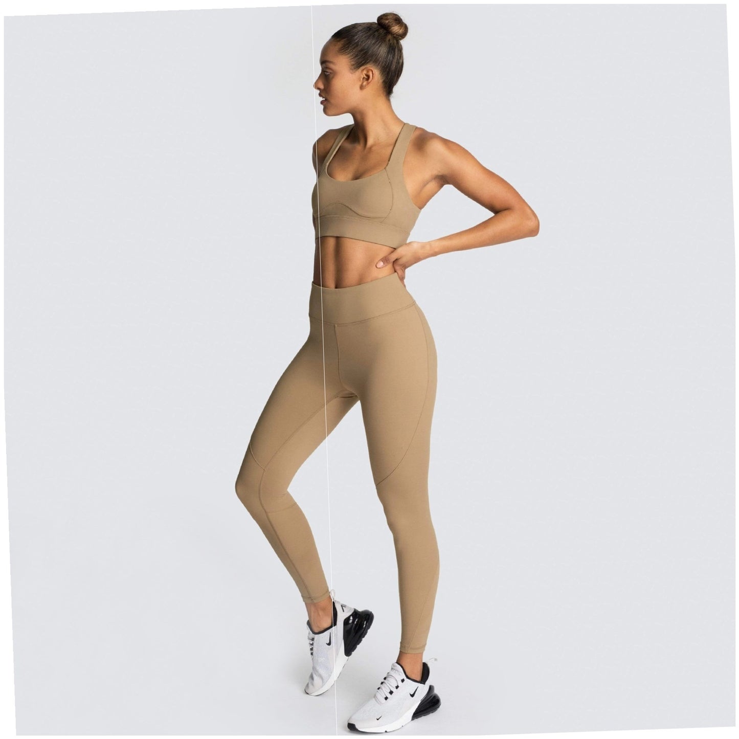 Pure Color Yoga Wear Sports Suit anassiri.com