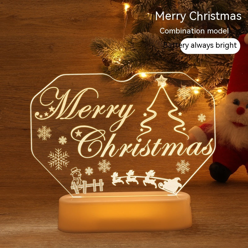 Christmas Decorations Night Light Decoration anassiri.com