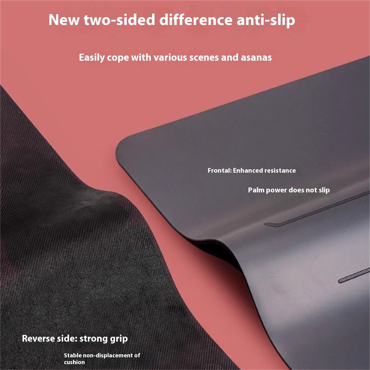 Natural Rubber Non-slip Professional 5mm Thickness Yoga Mat anassiri.com