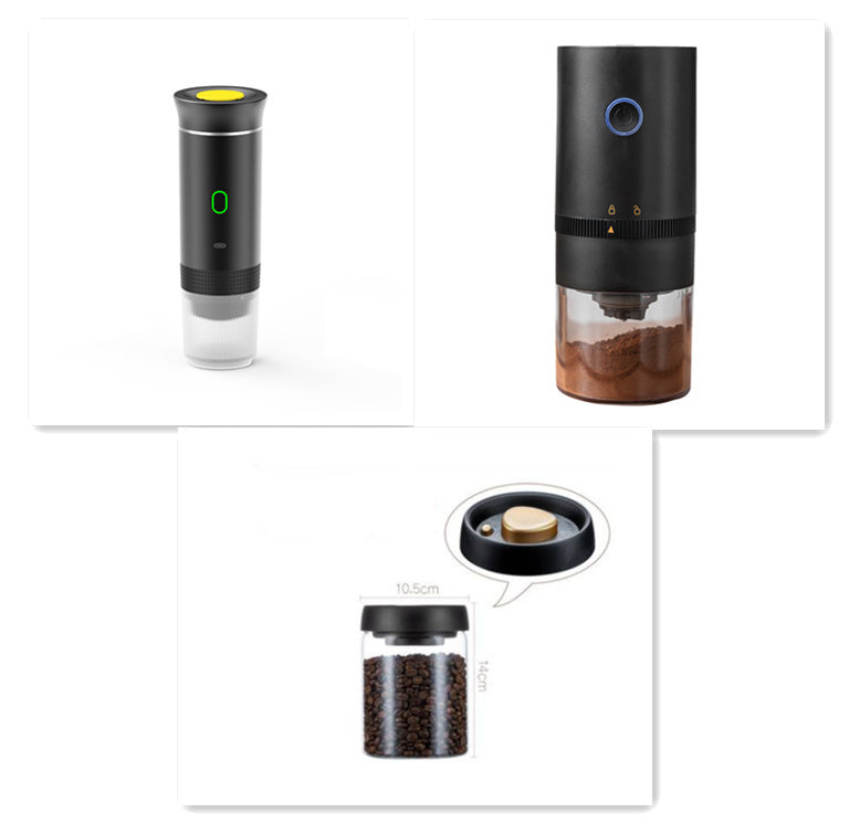 Electric Grinder Coffee Travel Handy 3 In1 Espresso Portable anassiri.com