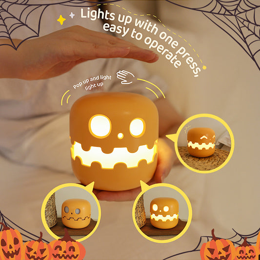 Pumpkin Lamp Bedside Halloween -  lampe - anassiri.com anassiri.com
