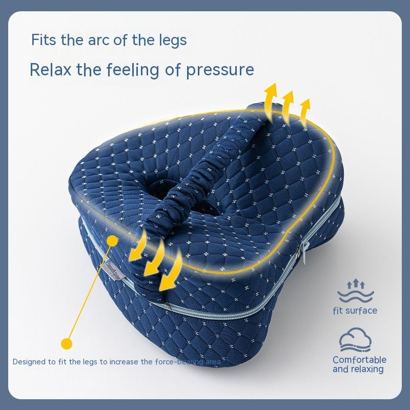 Love Heart-shaped Memory Foam Leg Pillow anassiri.com