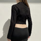New Stand-up Collar Slim Fit Short Zipper Jacket