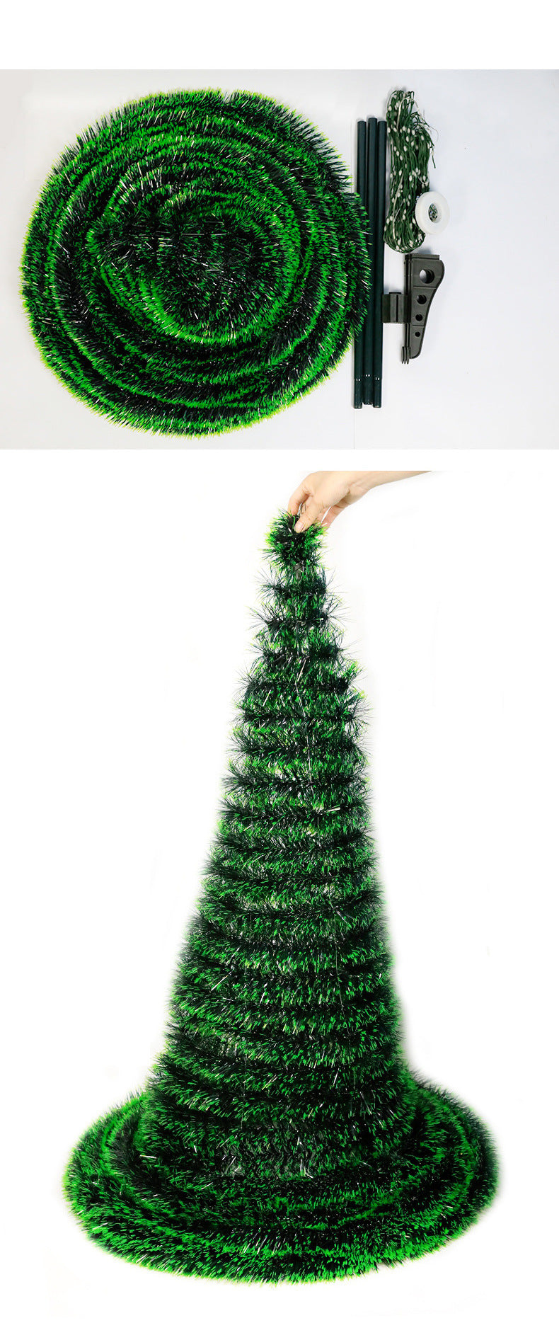 New LED Christmas Tree Lights Multi-function Point-and-control Holiday Decorations anassiri.com