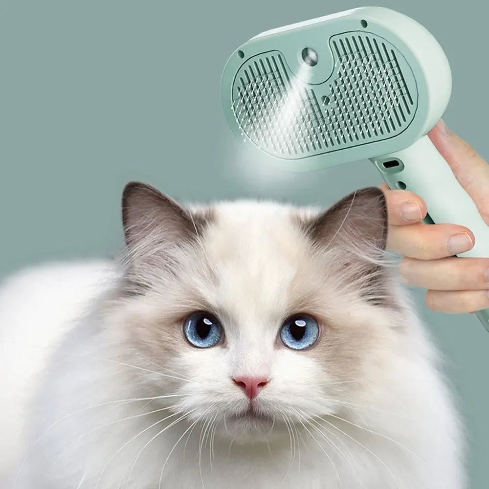 🐾 Anti-Shedding Spray Detangling Brush for Dogs & Cats anassiri.com