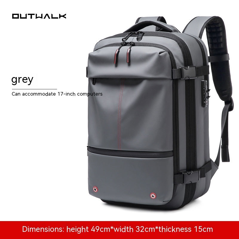 Travel Backpack Men's Business Multifunction Computer Bag Vacuum Compression Large-capacity Backpack anassiri.com