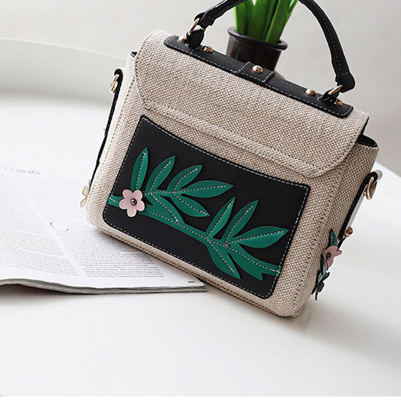 Fashion Two-Color Parrot One Shoulder Messenger Small Square Bag -  WOMEN BAGS - anassiri.com