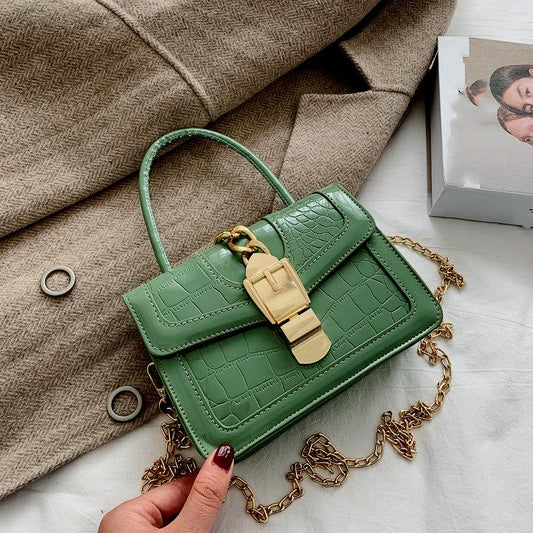 New Korean Fashion Stereotyped Messenger Female Ins One-Shoulder Chain Small Square Bag -  WOMEN BAGS - anassiri.com anassiri.com