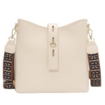 Fashion Ladies Wide Band Shoulder Bucket Bag