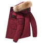 Winter Fur Hooded Down Jacket Men's -  Jacket Women - anassiri.com