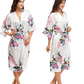 Satin Robes for Brides Wedding Robe Sleepwear Silk -   - anassiri.com