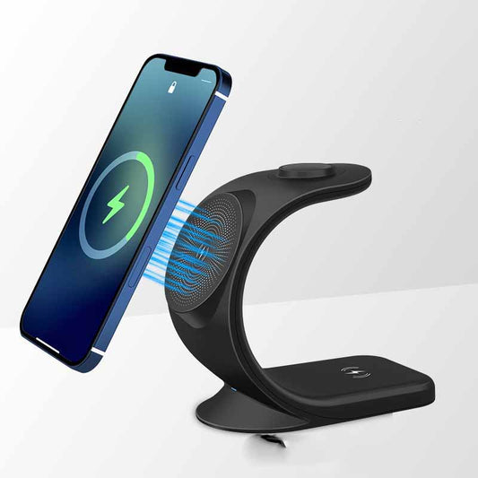 Vertical Three-in-one Magnetic Wireless Charger -   - anassiri.com anassiri.com