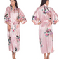 Satin Robes for Brides Wedding Robe Sleepwear Silk -   - anassiri.com
