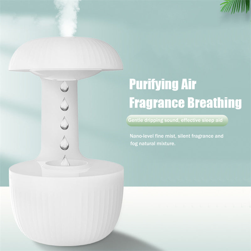 Anti-gravity Air Humidifier Mute Countercurrent Humidifier Levitating Water Drops Cool Mist Maker Fogger Relieve Fatigue -   - anassiri.com anassiri.com