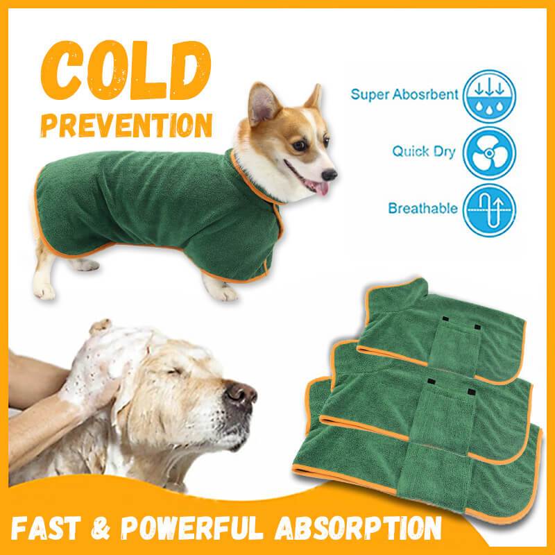Serviette absorbante pour chien -  dog clothes - anassiri.com