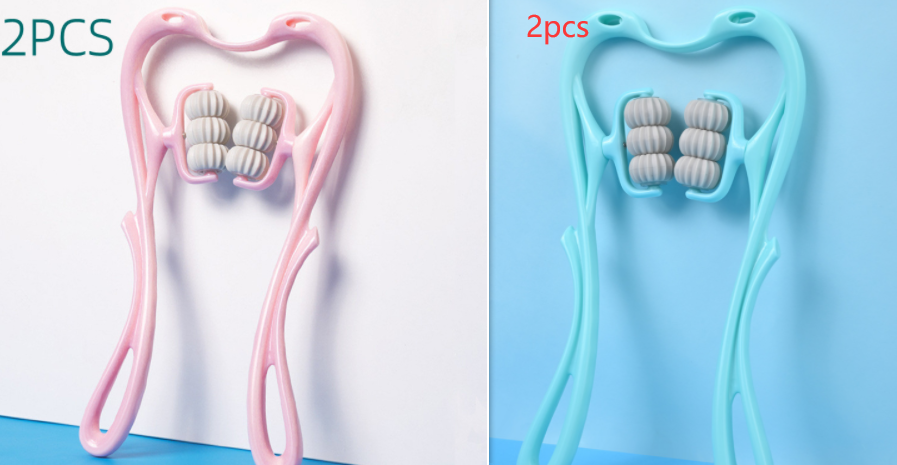 Multifunctional Manual Six-wheel Neck Massager -  women accessoire - anassiri.com anassiri.com