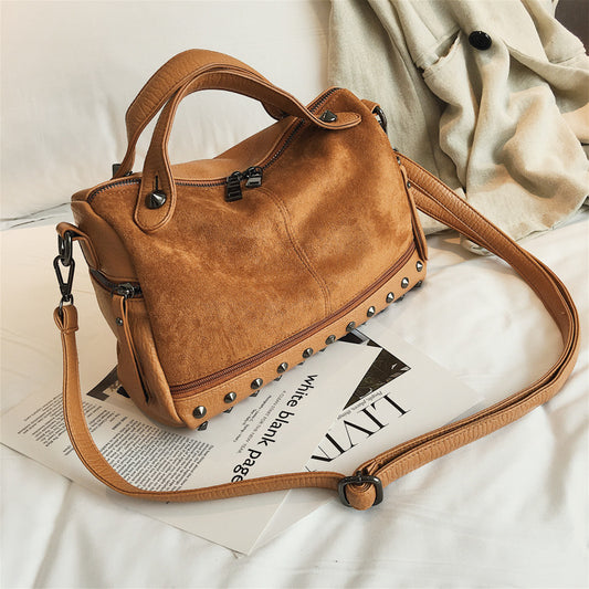High Quality Big Casual Tote Female Shoulder Bag Soft Bolsas -   - anassiri.com anassiri.com