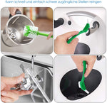 Color the complete kit: Cleaning knife, bowl, pot, washing tool, cleaning brush, ideal for Thermomix TM5