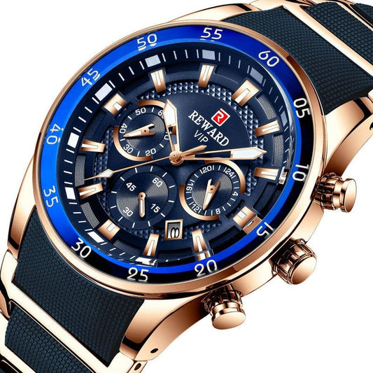 REWARD Brand Mens Watches Luxury  Waterproof -   - anassiri.com anassiri.com