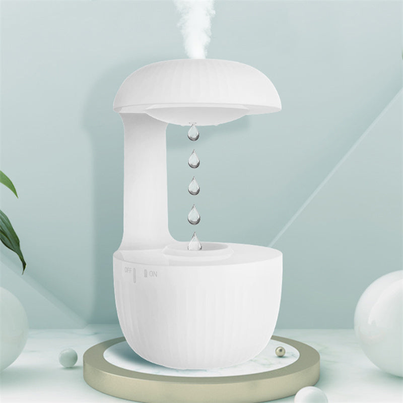 Anti-gravity Air Humidifier Mute Countercurrent Humidifier Levitating Water Drops Cool Mist Maker Fogger Relieve Fatigue -   - anassiri.com anassiri.com
