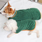 Serviette absorbante pour chien -  dog clothes - anassiri.com